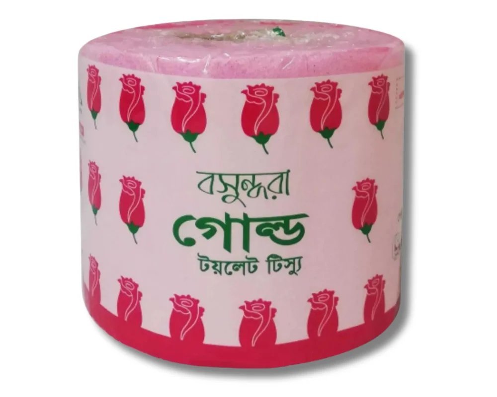 2026/08/1000002418.jpg বসুন্দ্বুরা গোল্ড টিস্যু Bashundhara Gold Toilet Tissue - Image 1