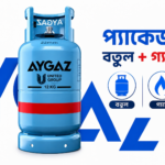 গ্যাস+বোতল (এলপিজি ১২কেজি প্যাকেজ ) ( Gas + Bottle ) LPG 12KG Package